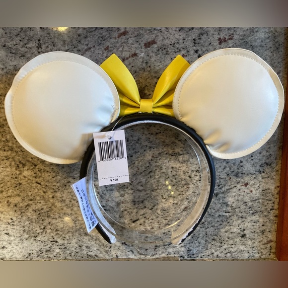 Disney Daisy Floral Minnie Mouse Ears Flowers Headband Spring White Daisy NWT - Picture 6 of 7